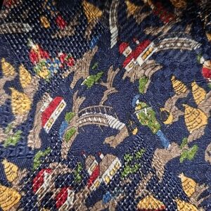 100%Silk Vibrant Men's Tie